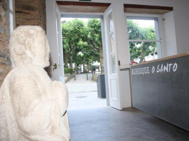 Albergue O Santo Arzua Luaran gambar